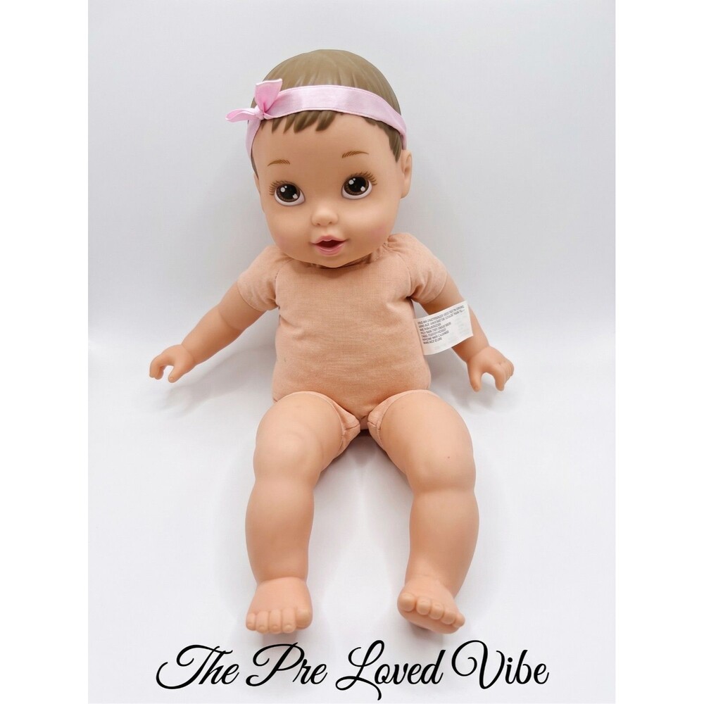 Jakks Pacific Baby Doll Brown Hair Brown Eye Toy Nude 2023